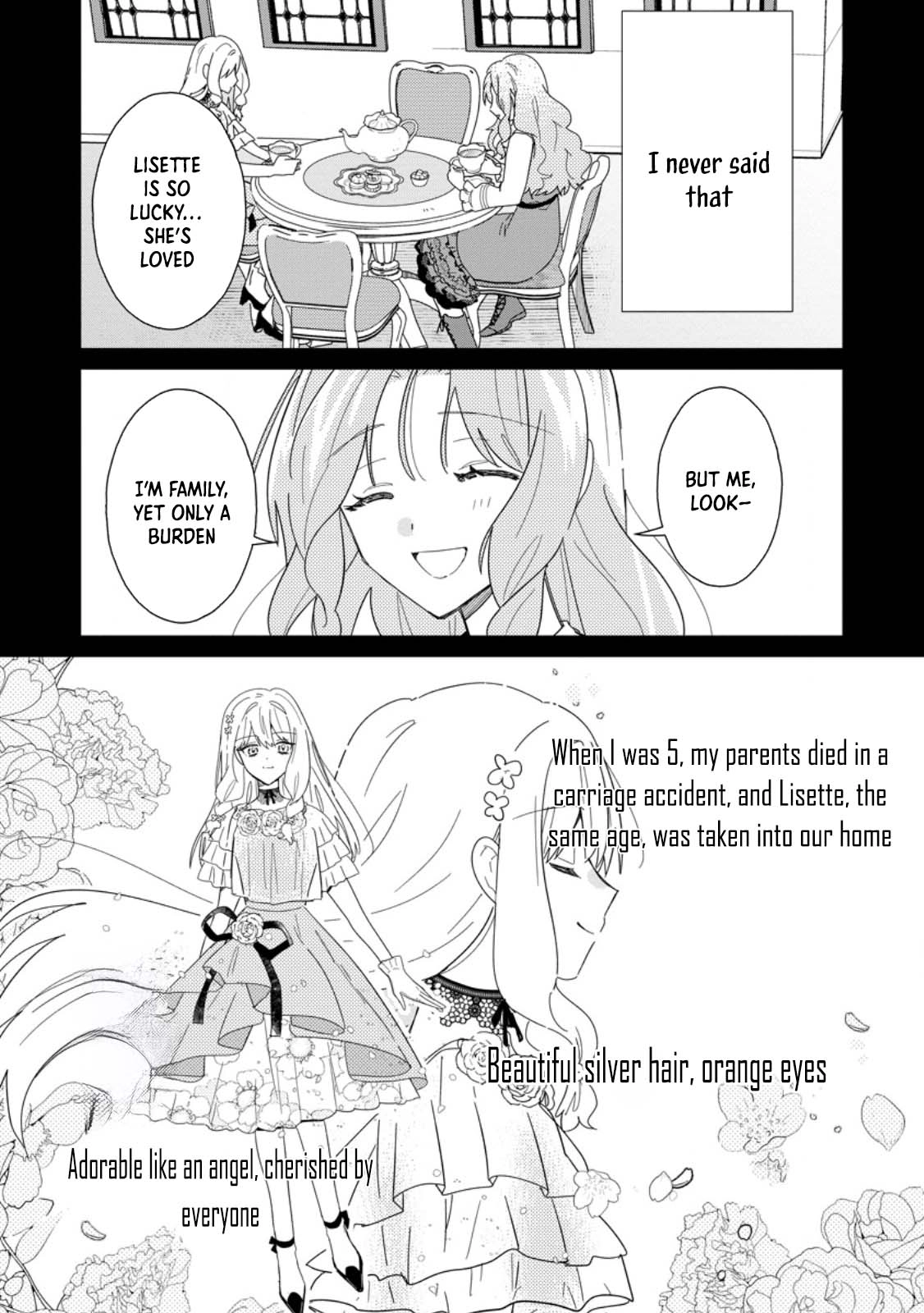 The Useless Noble Girl Blossoms into a Beloved Prodigy. Chapter 1 Page 5